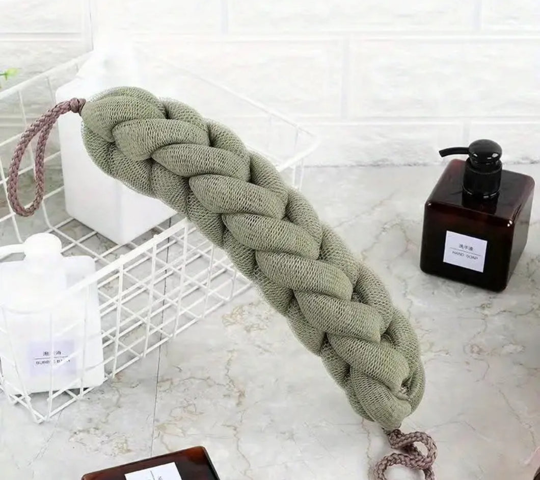 Braided Back Scrubber