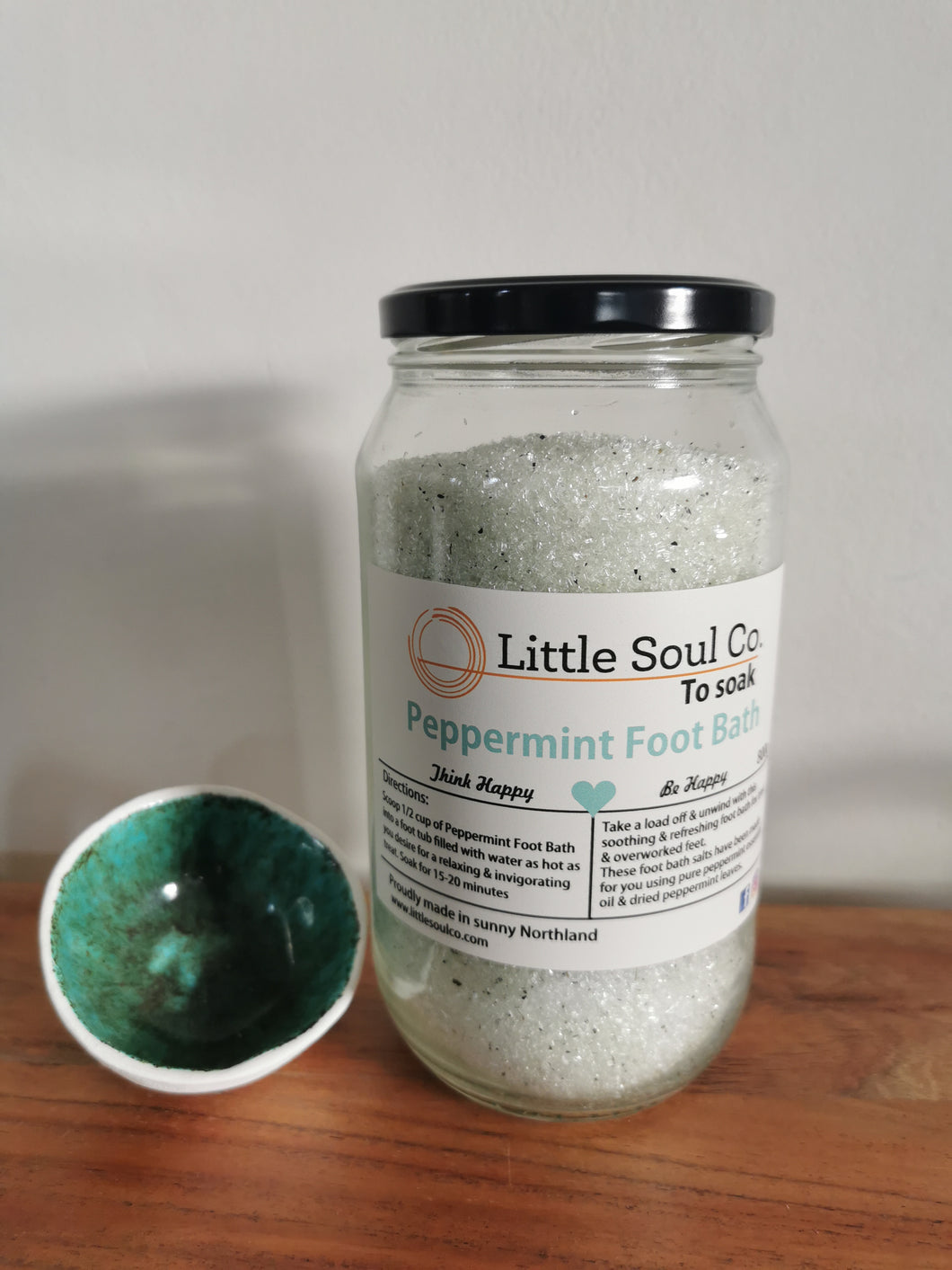 Peppermint Aromatherapy Foot Bath Salts
